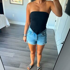 Hollister cropped bandana top